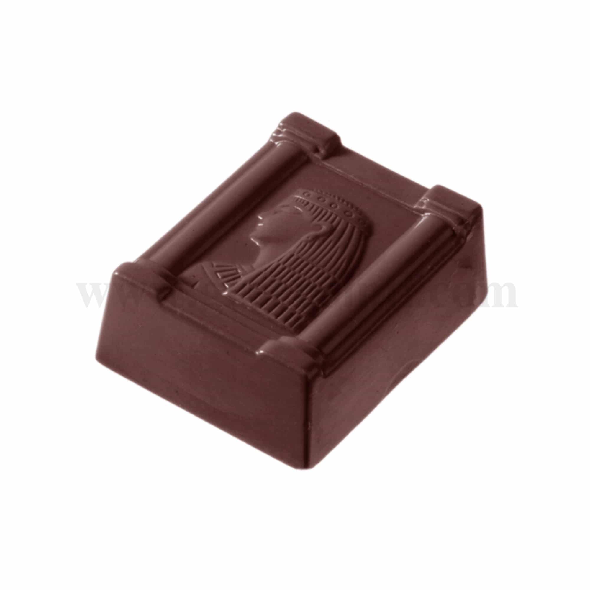 CHOCOLATE WORLD Chocolate Mould Cleopatra 36 x 29 x h 14 mm