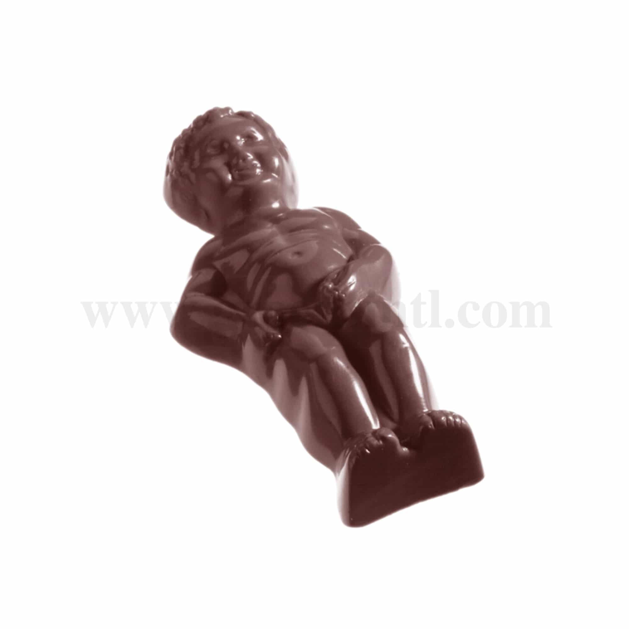 CHOCOLATE WORLD Chocolate Mould Mannekke pis 80 x 36 x h 13 mm
