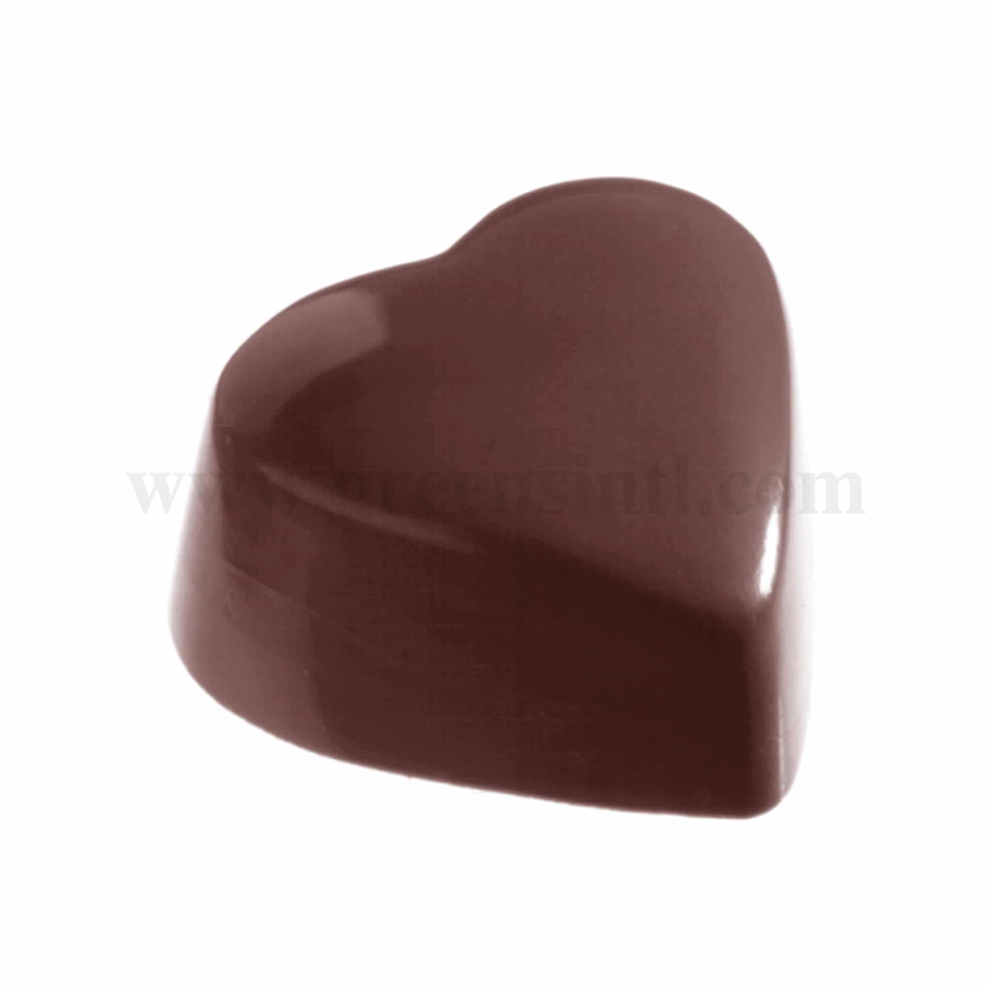 CHOCOLATE WORLD Chocolate Mould Heart High 31 x 35 x h 18 mm