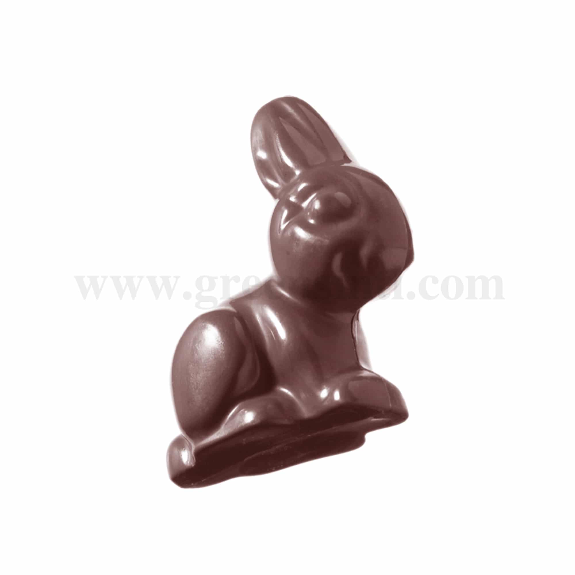 CHOCOLATE WORLD Chocolate Mould Rabbit Andre 59 x 44 x h 13 mm