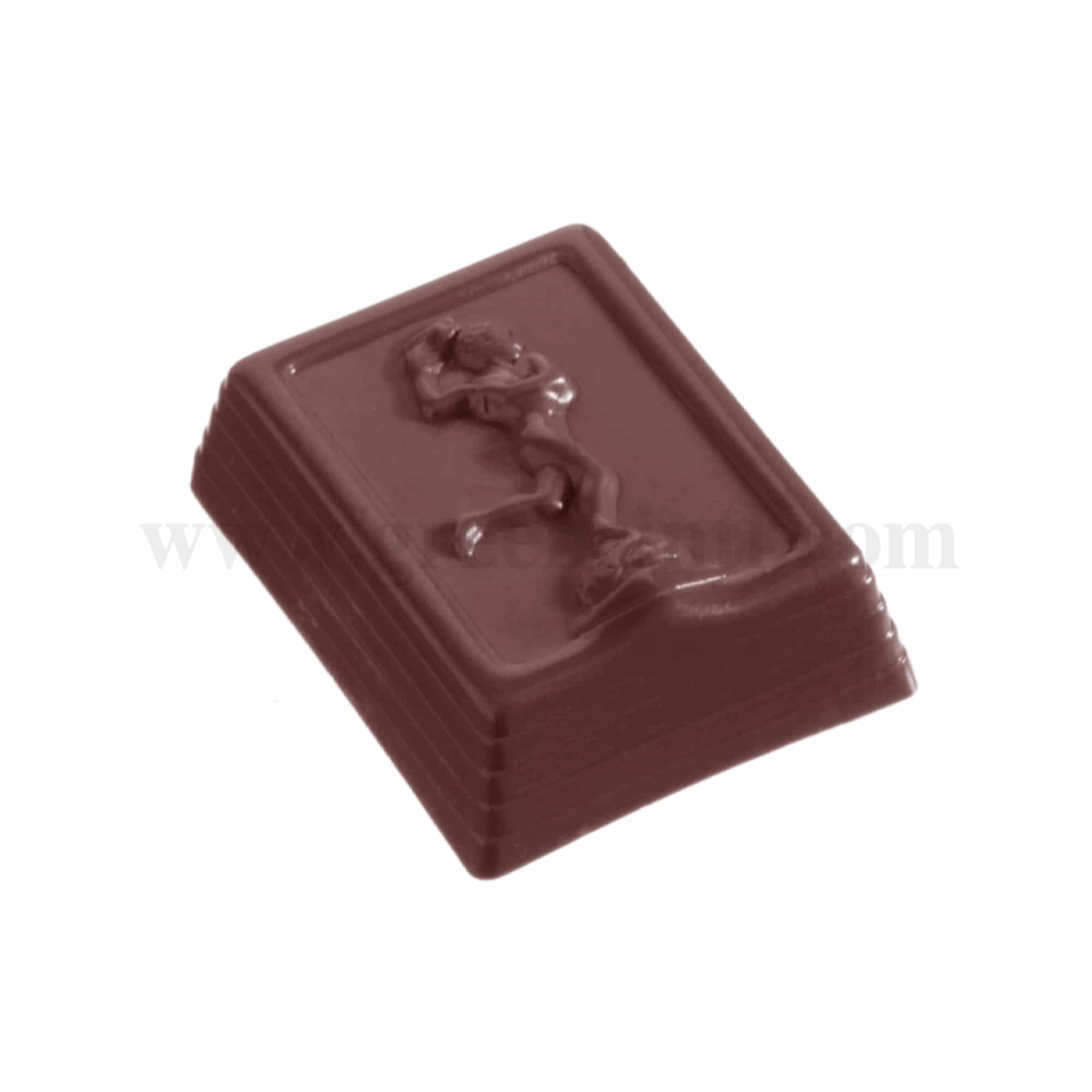 CHOCOLATE WORLD Chocolate Mould Brabo 40 x 30 x h 10 mm