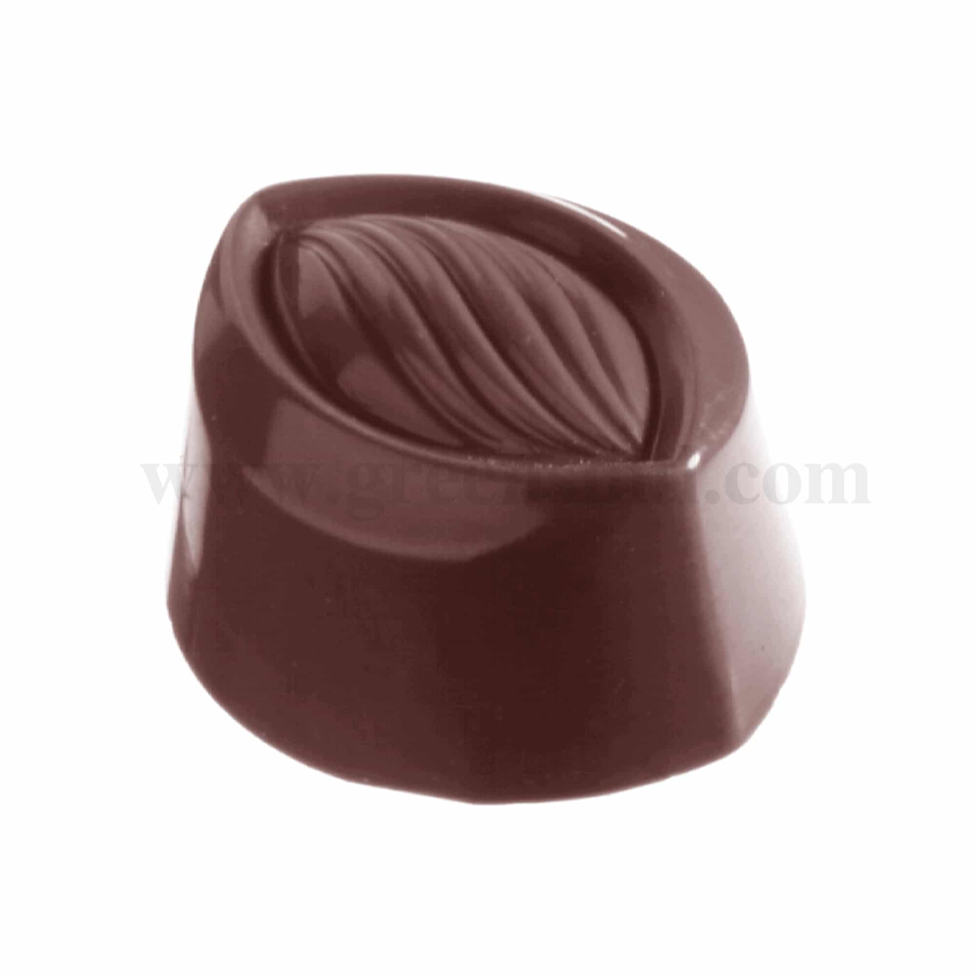 CHOCOLATE WORLD Chocolate Mould Almond 25.5 x 31.5 x h 16.5 mm