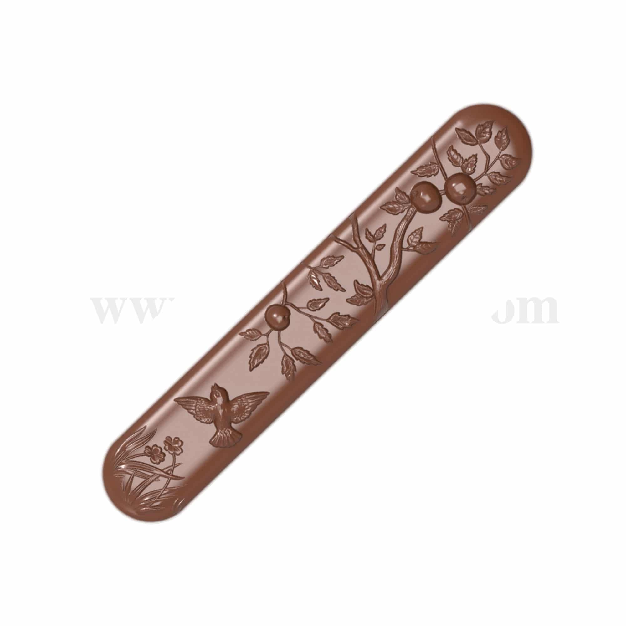 CHOCOLATE WORLD Chocolate Mould Bar Belle-Epoque 118 x 21 x h 7.5 mm