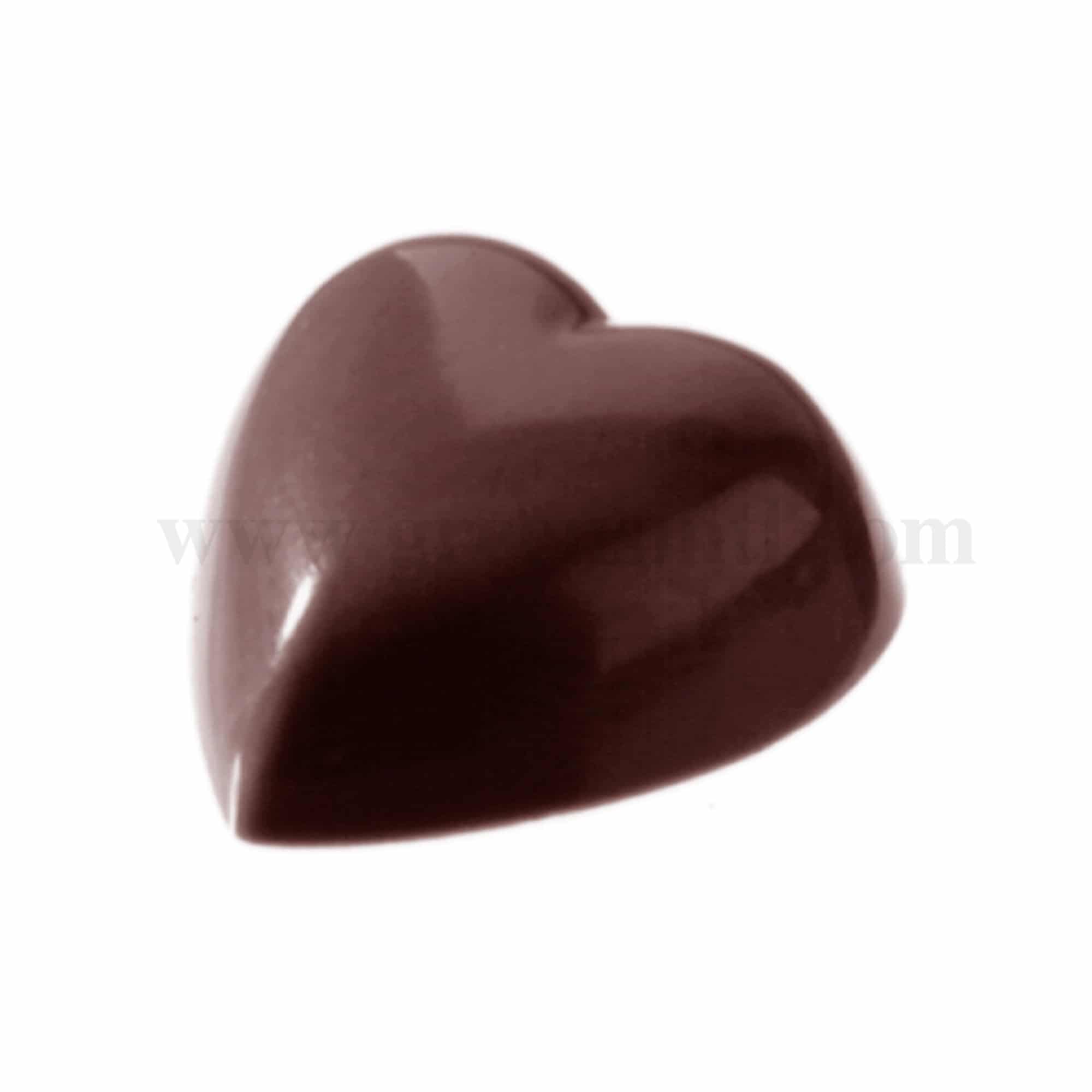 CHOCOLATE WORLD Chocolate Mould Heart 20 x 20 x h 8 mm