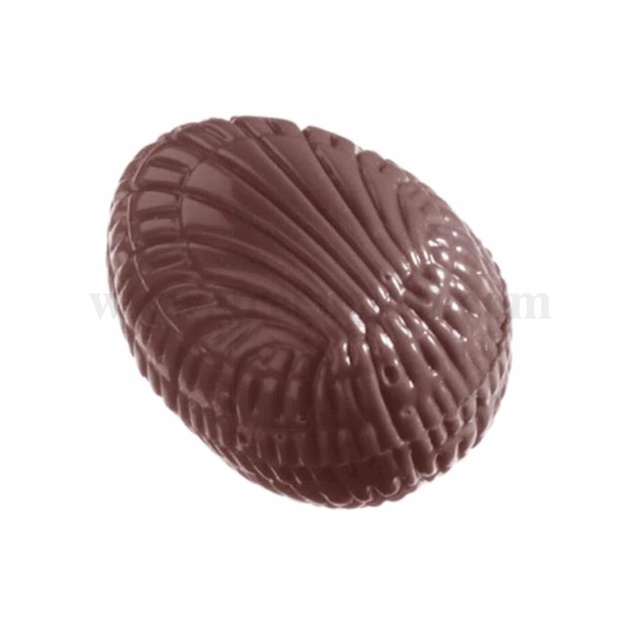 CHOCOLATE WORLD Chocolate Mould Egg Shell 33 x 23 x h 11 mm