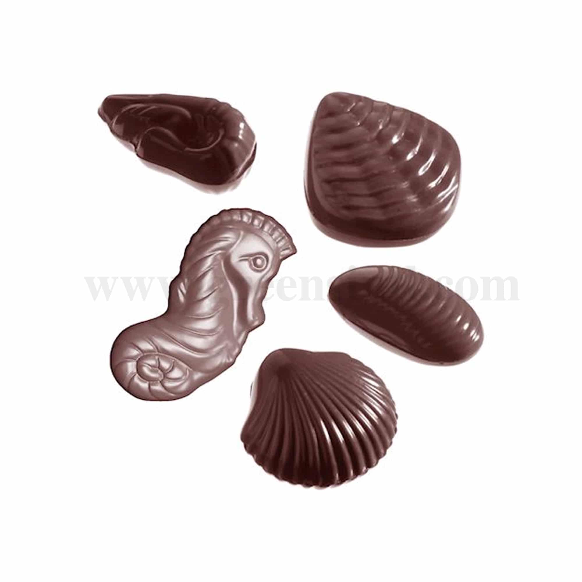 CHOCOLATE WORLD Chocolate Mould Seafood Assorted