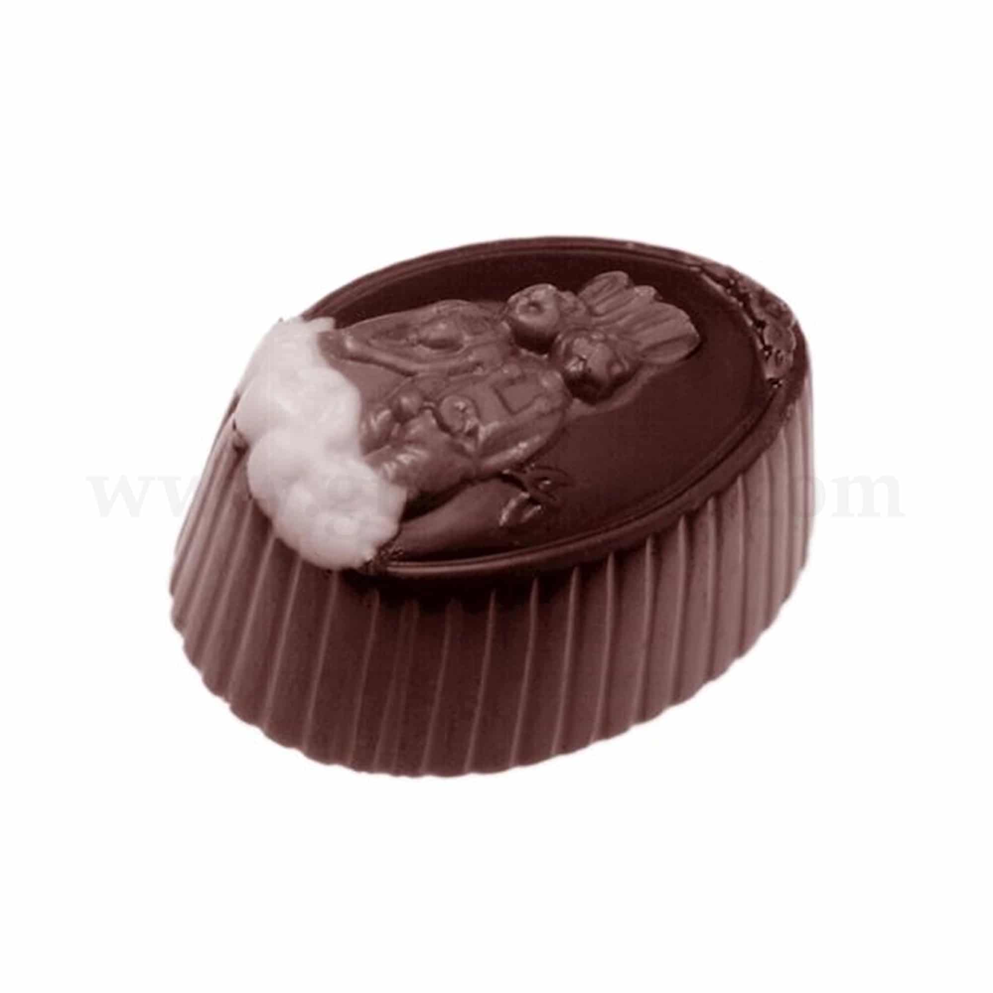 CHOCOLATE WORLD Chocolate Mould Hare Family Praline 37 x 25 x h 18 mm