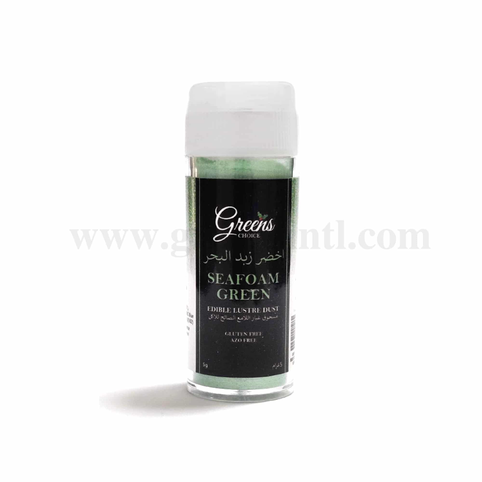 GREENS CHOICE Edible Lustre Dust Seafoam Green 5 g