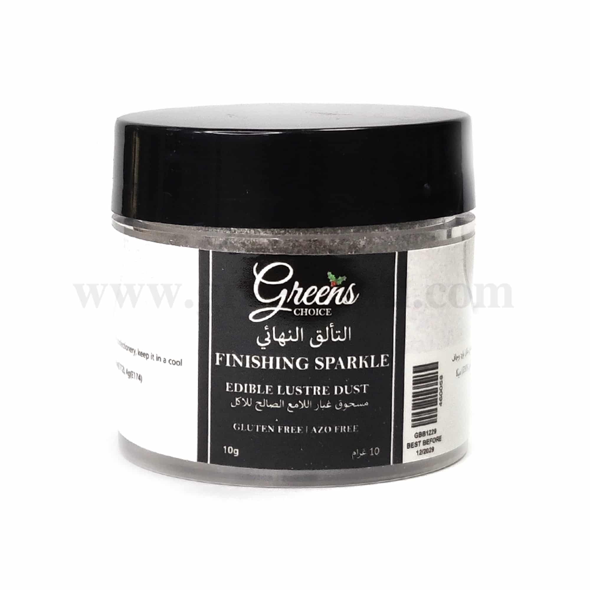GREENS CHOICE Edible Lustre Dust Finishing Sparkle 10 g