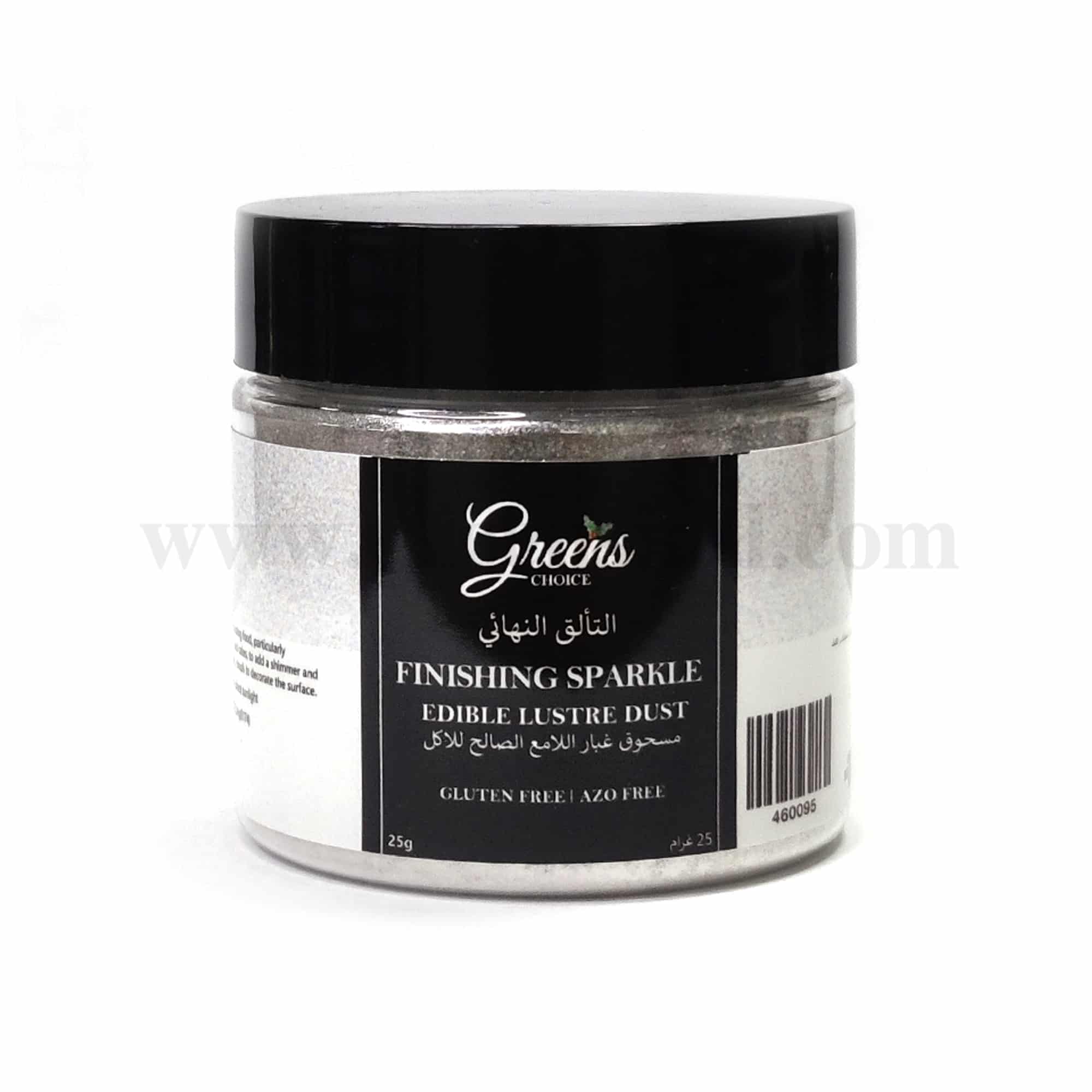 GREENS CHOICE Edible Lustre Dust Finishing Sparkle 25 g