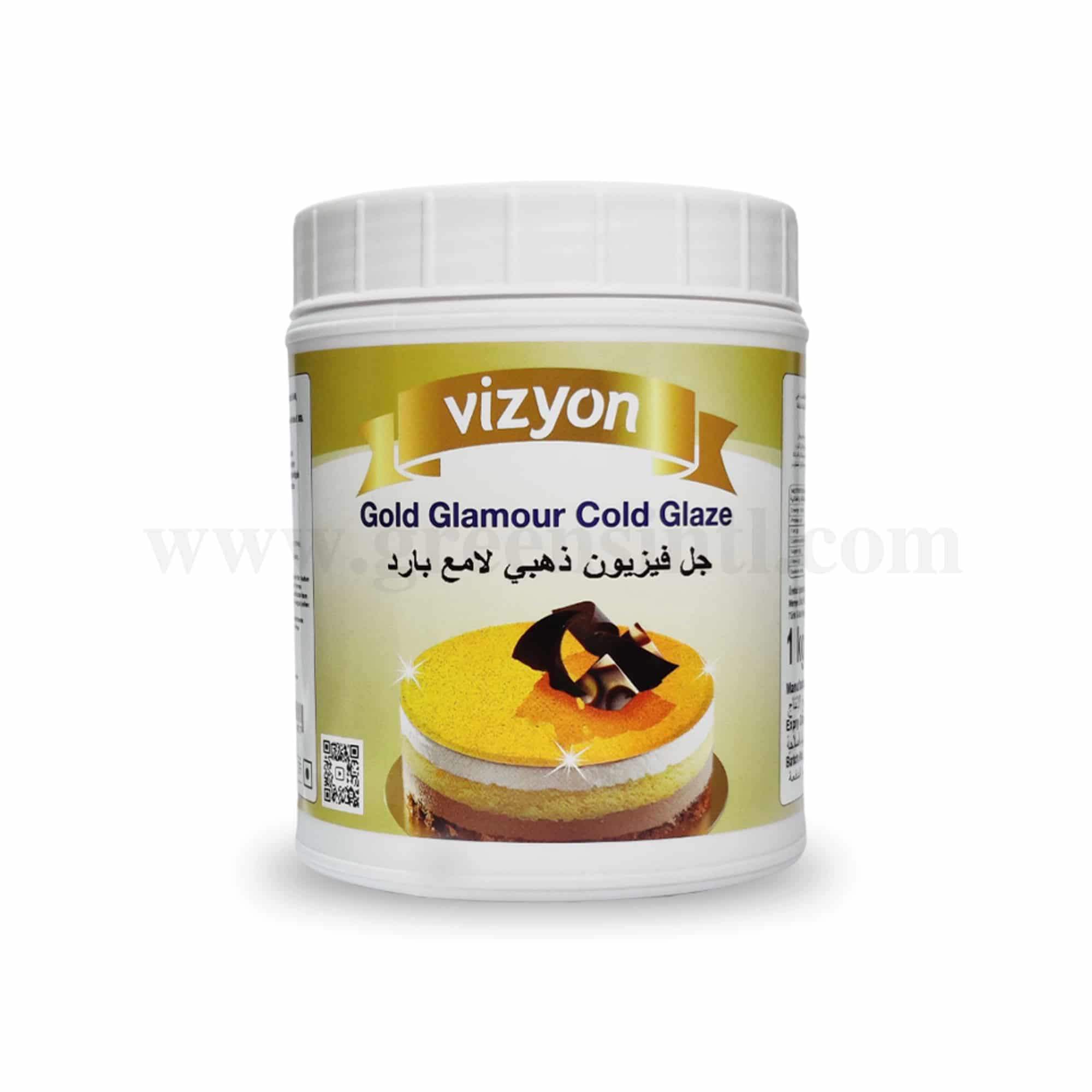 VIZYON Gold Glamour Cold Glaze 1 Kg