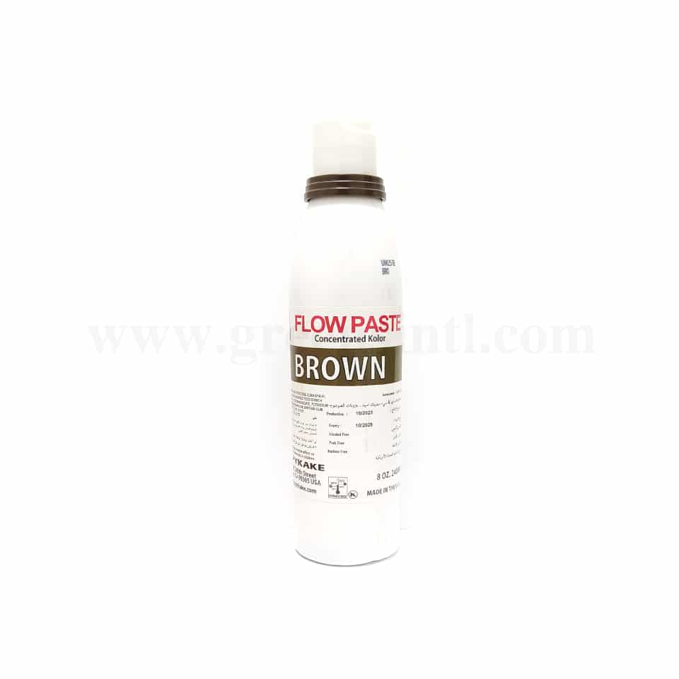 KOPYKAKE Flow Paste Brown 8oz.(240ml)