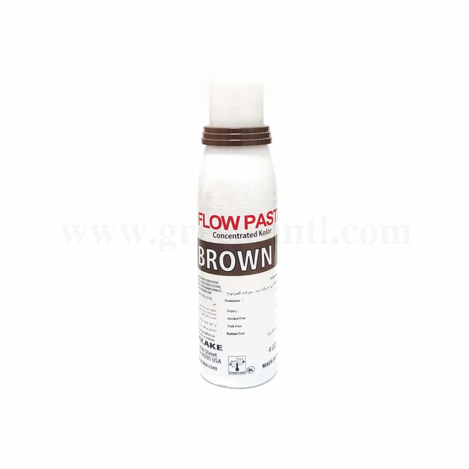 KOPYKAKE Flow Paste Brown 4oz.(118ml)