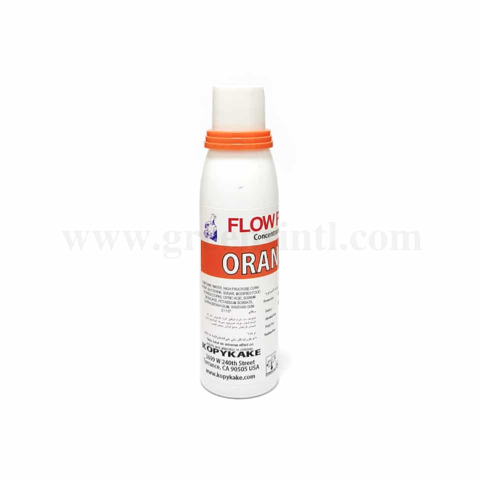 KOPYKAKE Flow Paste Orange 4oz.(118ml)
