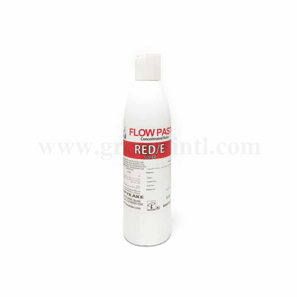 KOPYKAKE Flow Paste Red 8oz.(240ml)