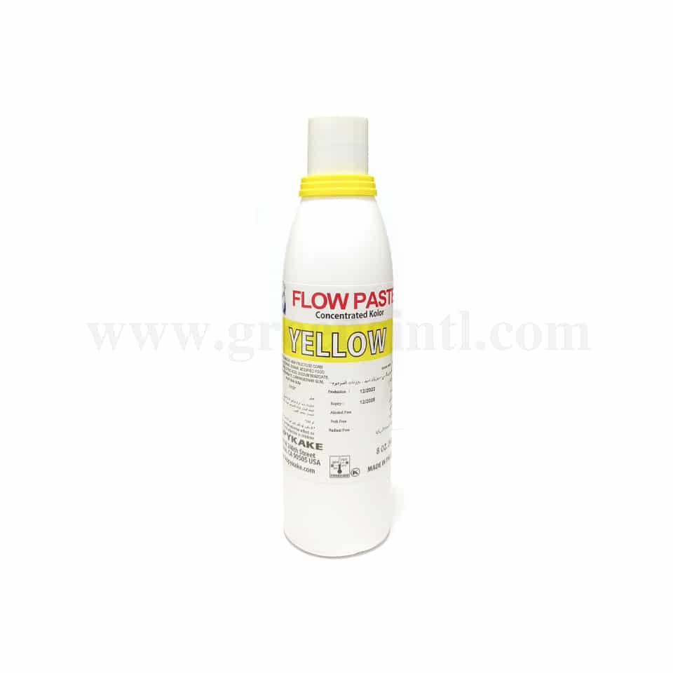 KOPYKAKE Flow Paste Yellow 8oz.(240ml)
