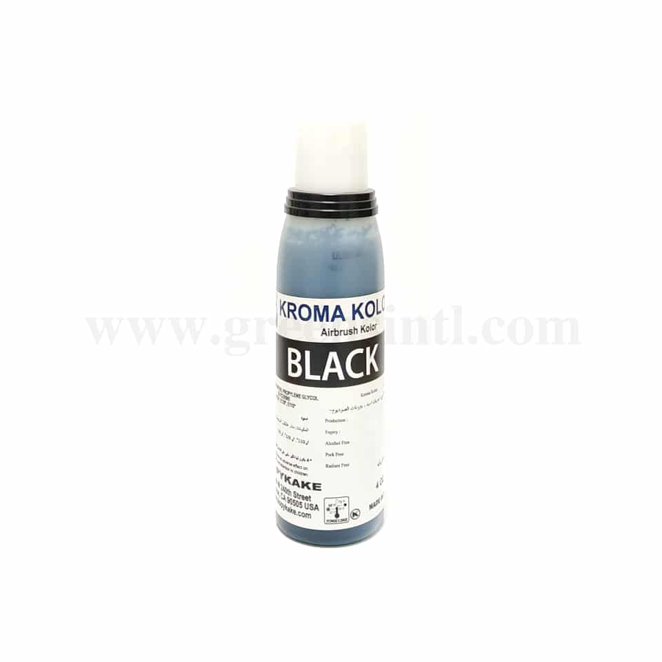KOPYKAKE Kroma Kolor Black 4 oz.(118ml)