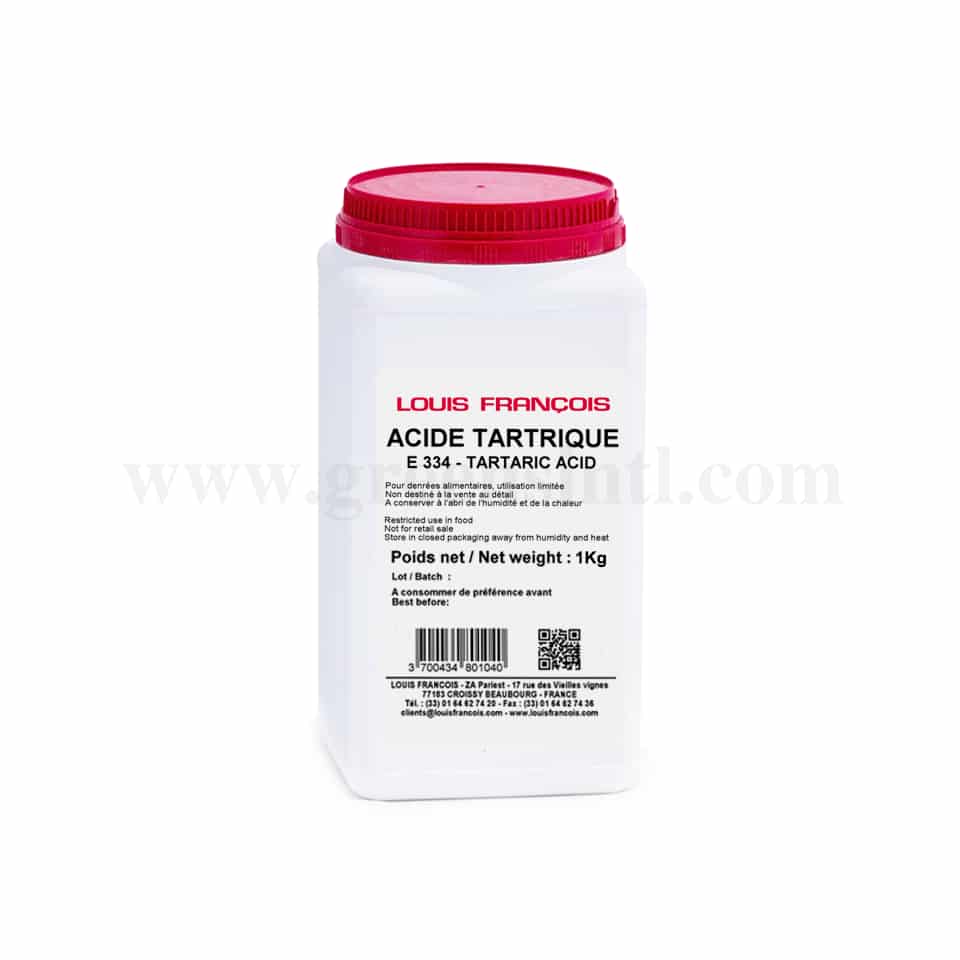 LOUIS FRANCOIS Tartaric Acid 1kg