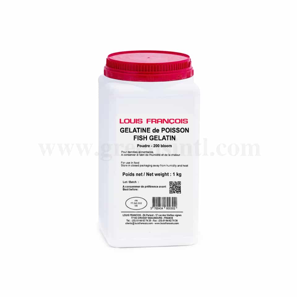 LOUIS FRANCOIS Fish Gelatine Powder 1Kg