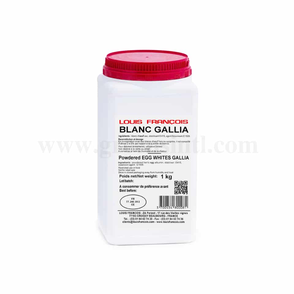 LOUIS FRANCOIS Powdered Egg Whites Gallia 1kg