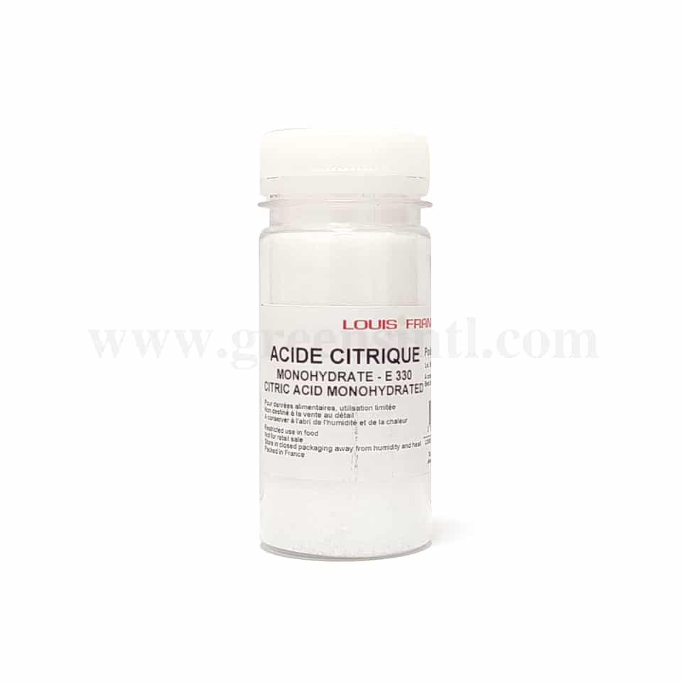 LOUIS FRANCOIS Citric Acid (Monohydrated E330) 100g
