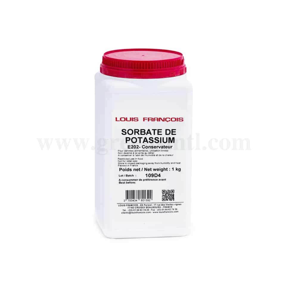LOUIS FRANCOIS Potassium Sorbate E202- 1 Kg