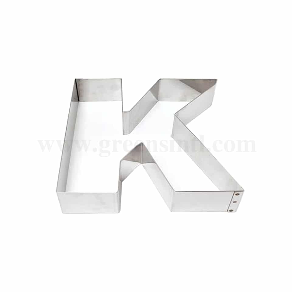 GOBEL Cake Ring Letter 'K' Shape 200 x 217 x h45mm