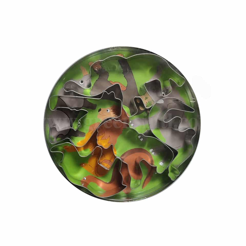 GOBEL Wild Animals Set of Pastry Cutters