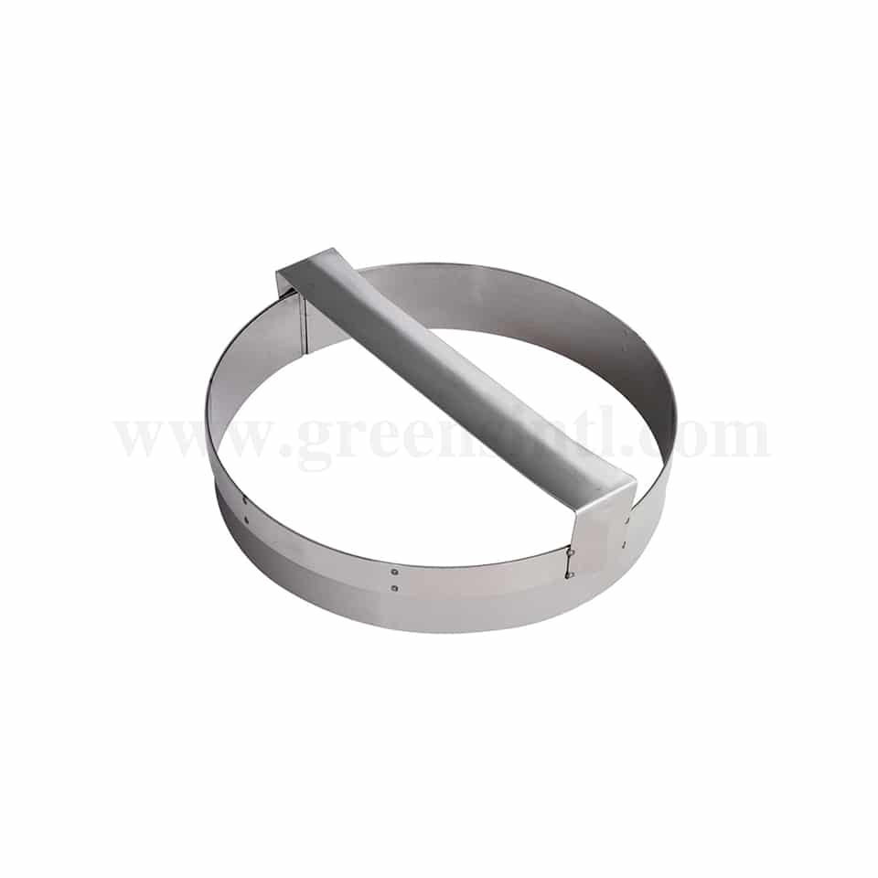 GOBEL plain round Cutter with handle Galette des Rois D240 x h42 mm