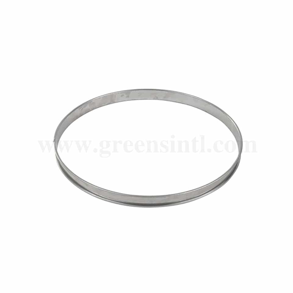 GOBEL Stainless steel Tart ring rolled edges D260 x h20 mm