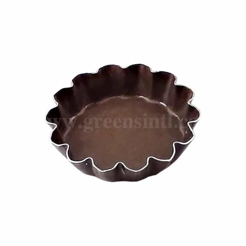 GOBEL Non-stick Round fluted tartlet D110/90 x h20 mm