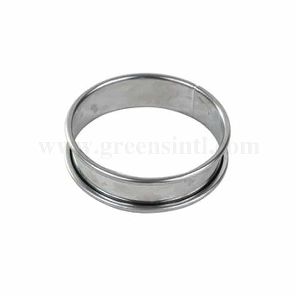 GOBEL Stainless steel Tart ring rolled edges D70 x h20 mm