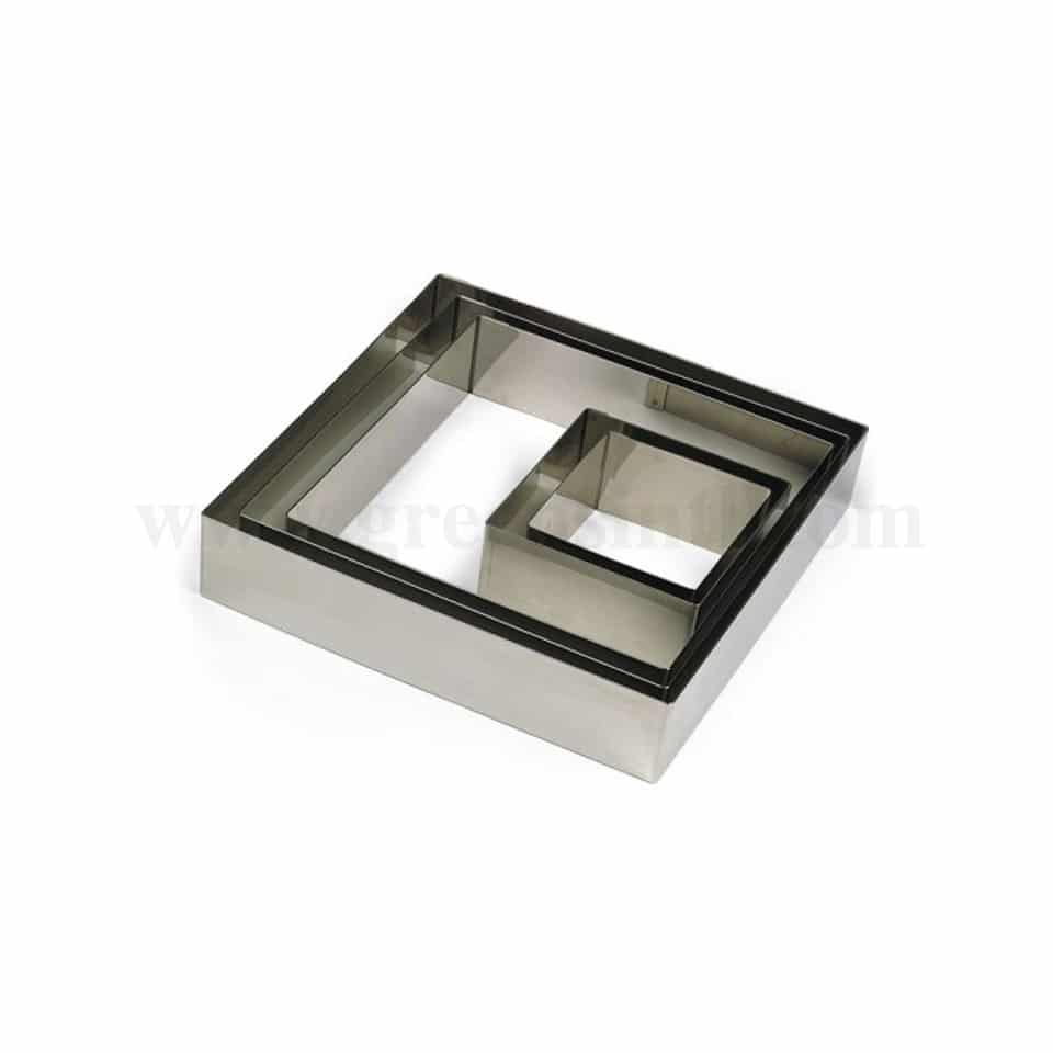 GOBEL Square Cake Ring 80 xh20mm