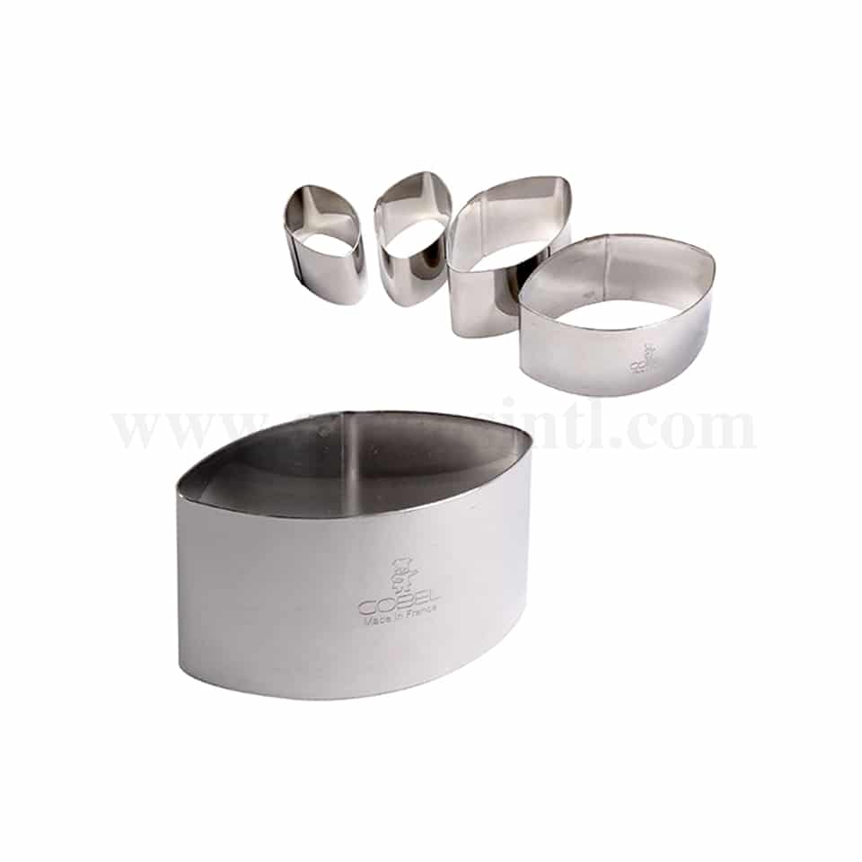 GOBEL Stainless Steel Pastry Cutter - Calisson - 70 x 38 x 40 mm