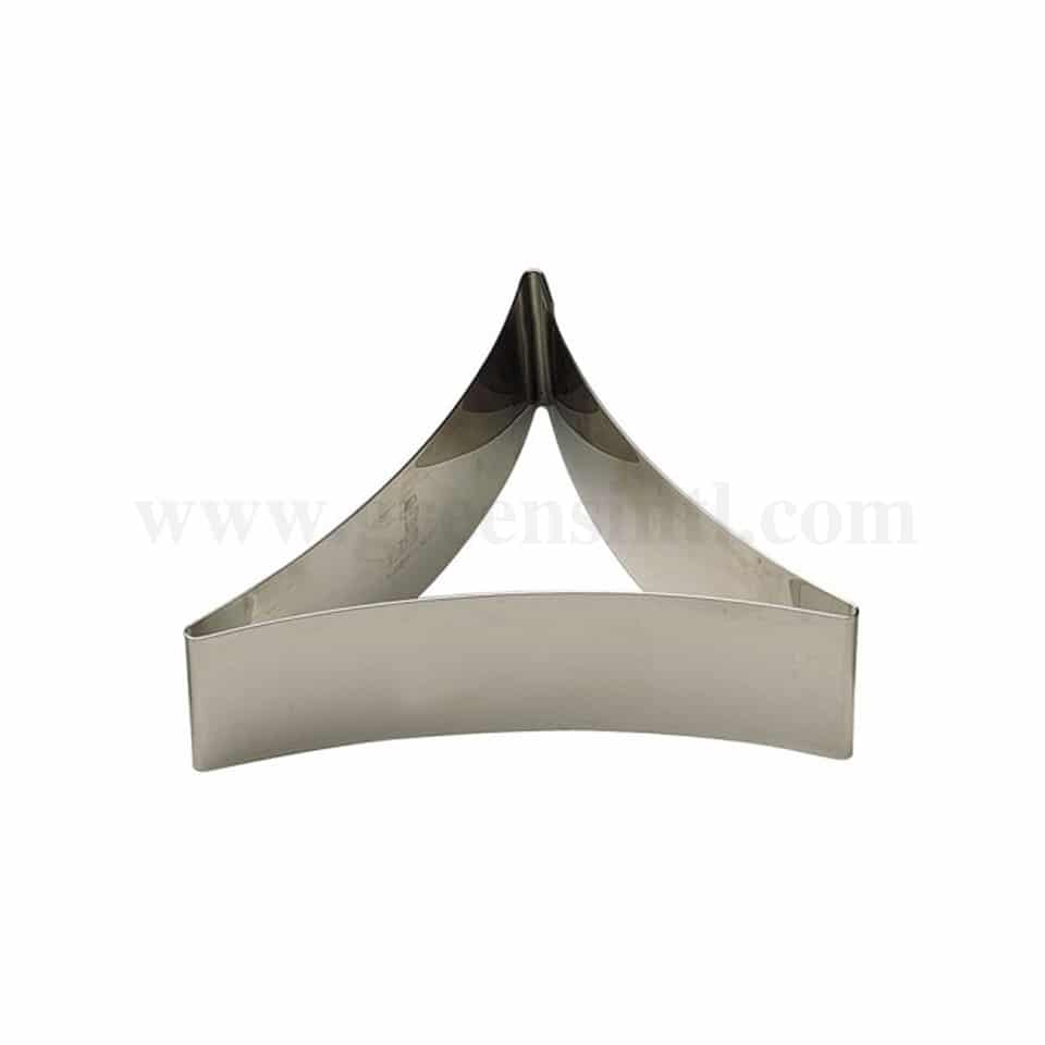 GOBEL Concave Triangle Nonnette 80 x 75 x h30 mm
