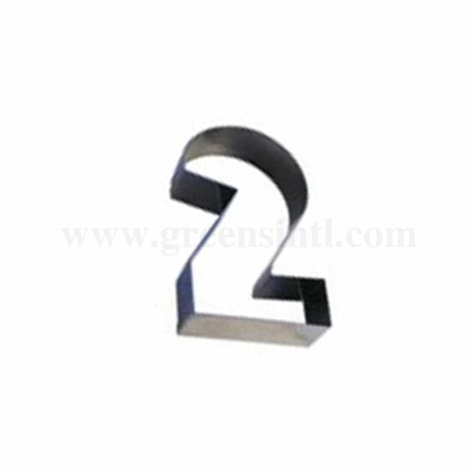 GOBEL Number '2' Cake Ring 100 x 60 x h30mm