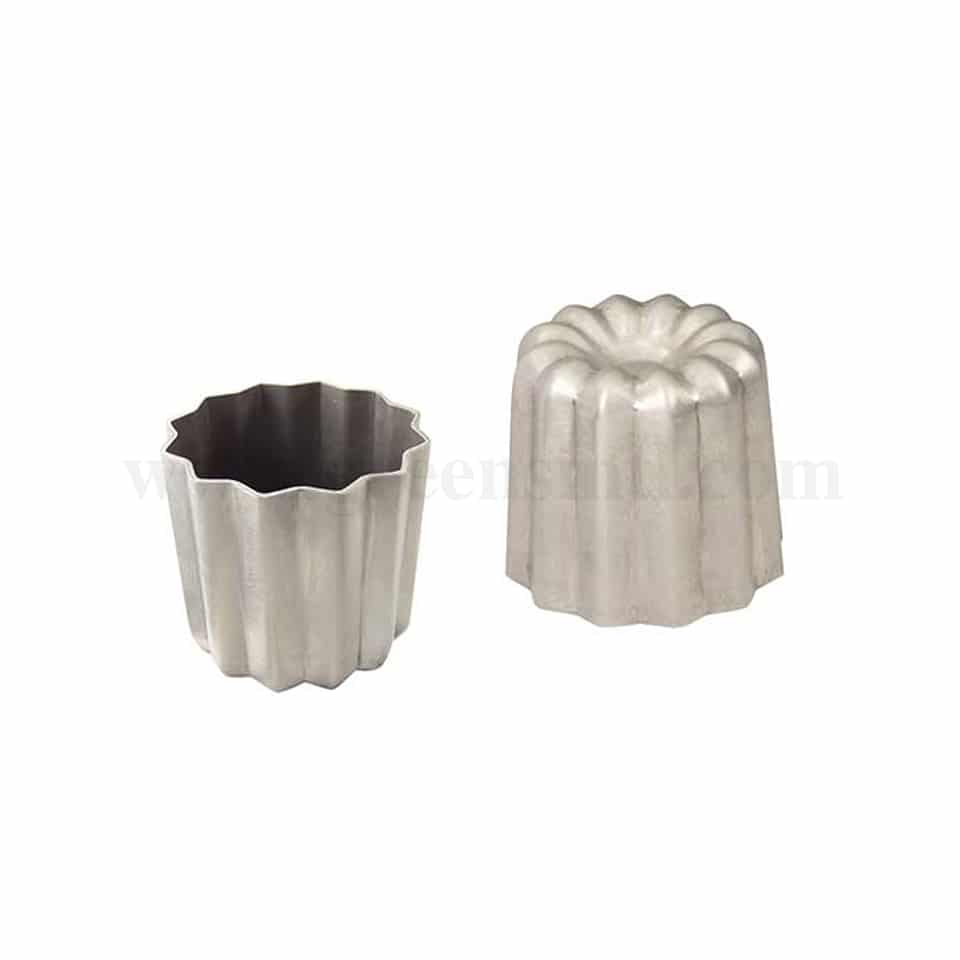 GOBEL Non-stick coated aluminum Canelé Bordeaux 55 x 50 mm