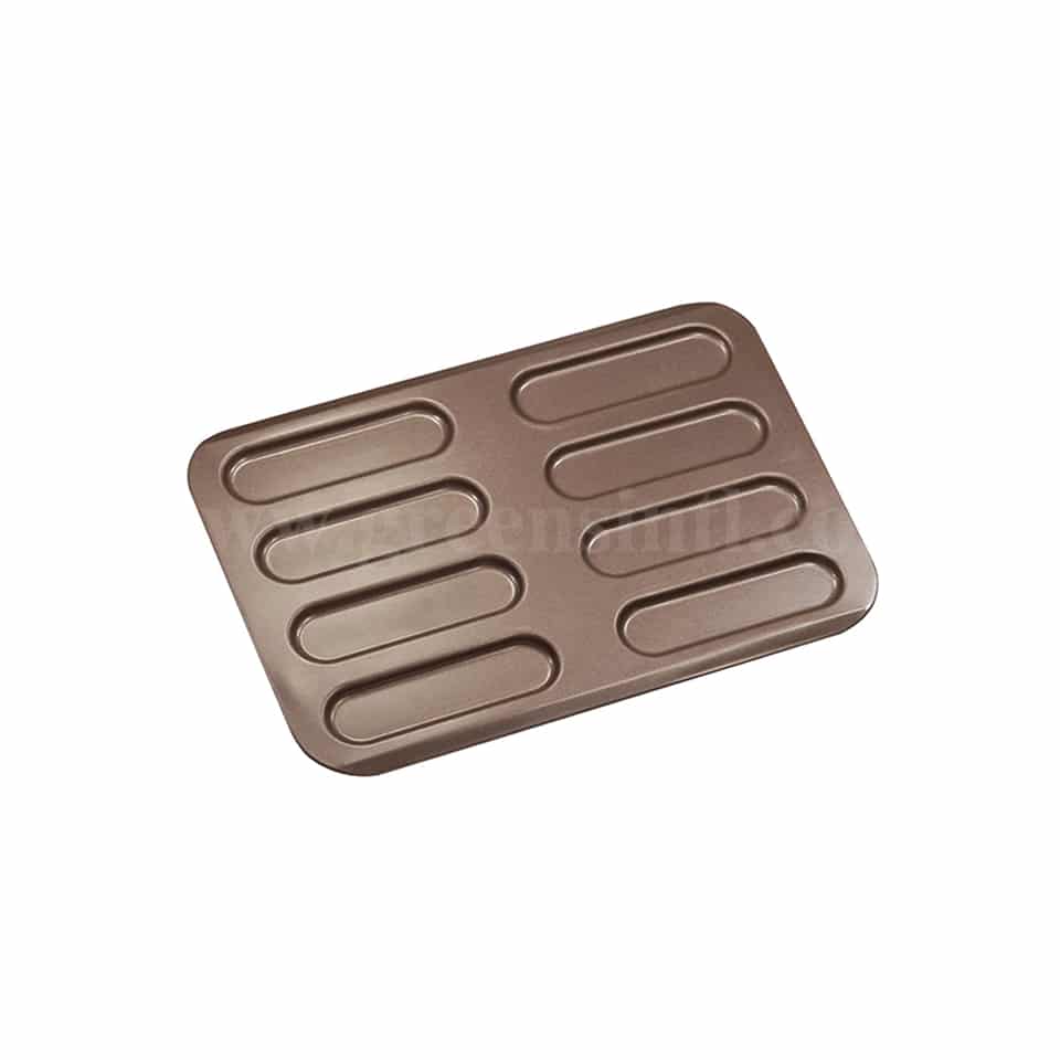 GOBEL Non-stick 8 Éclair plate 315 x 228 mm