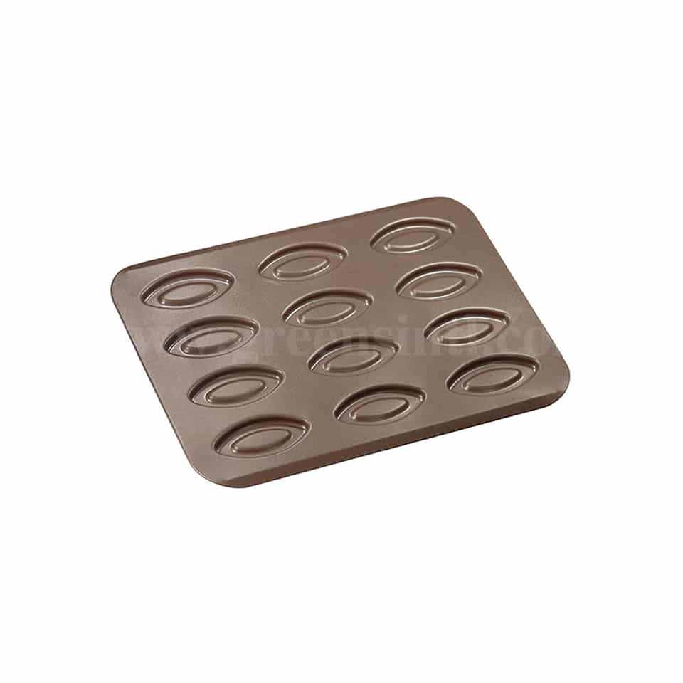 GOBEL Non-stick Tray 12 Indents 320 x 235 mm