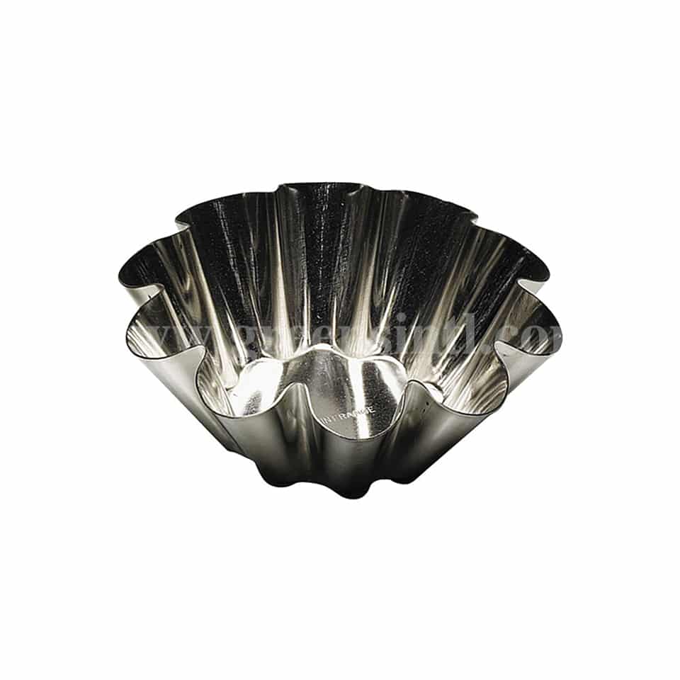 GOBEL Flat bottom Brioche 10 ribs - D100/55xh38 mm