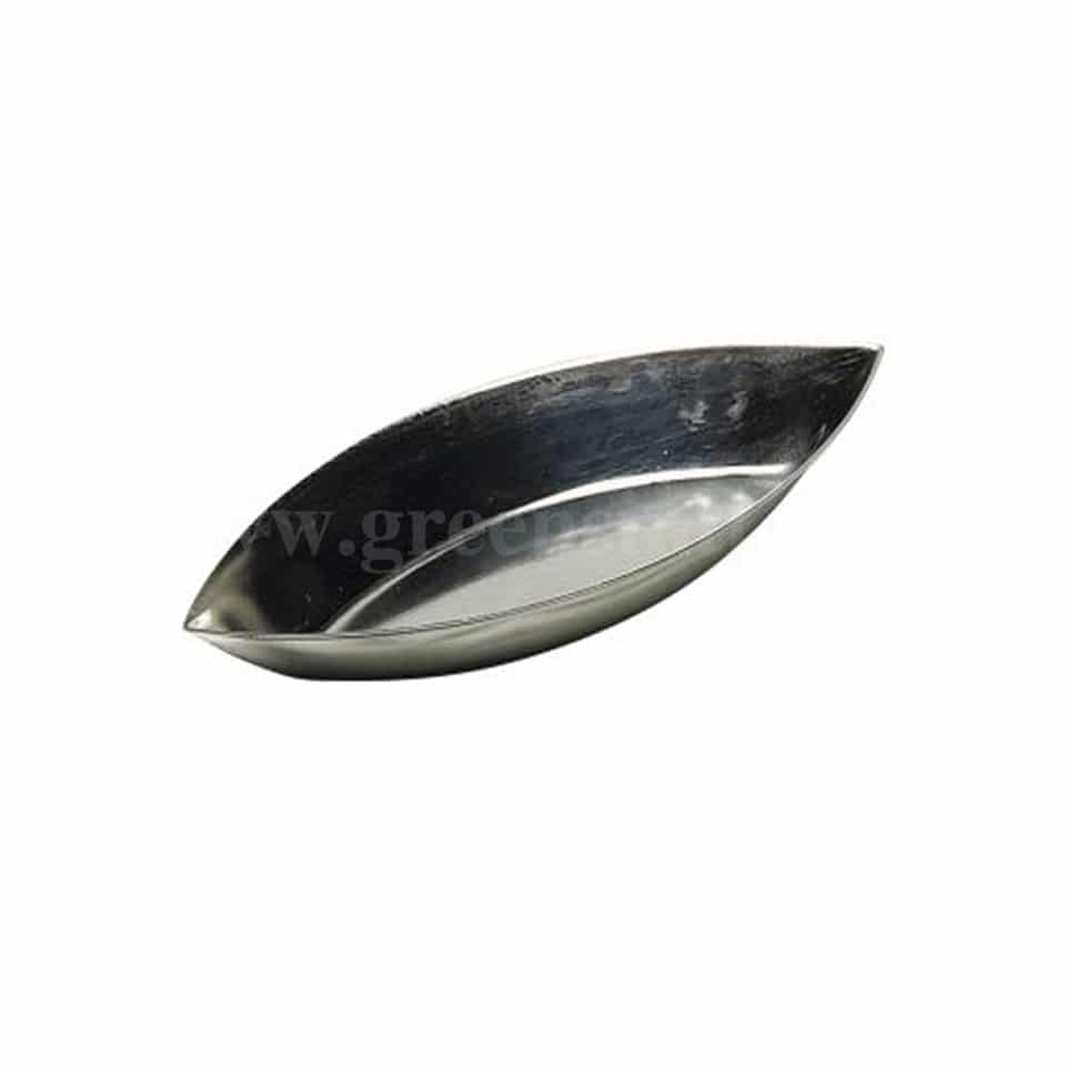 LOUIS TELLIER Plain Oval Boat 70 x 28 x 10mm