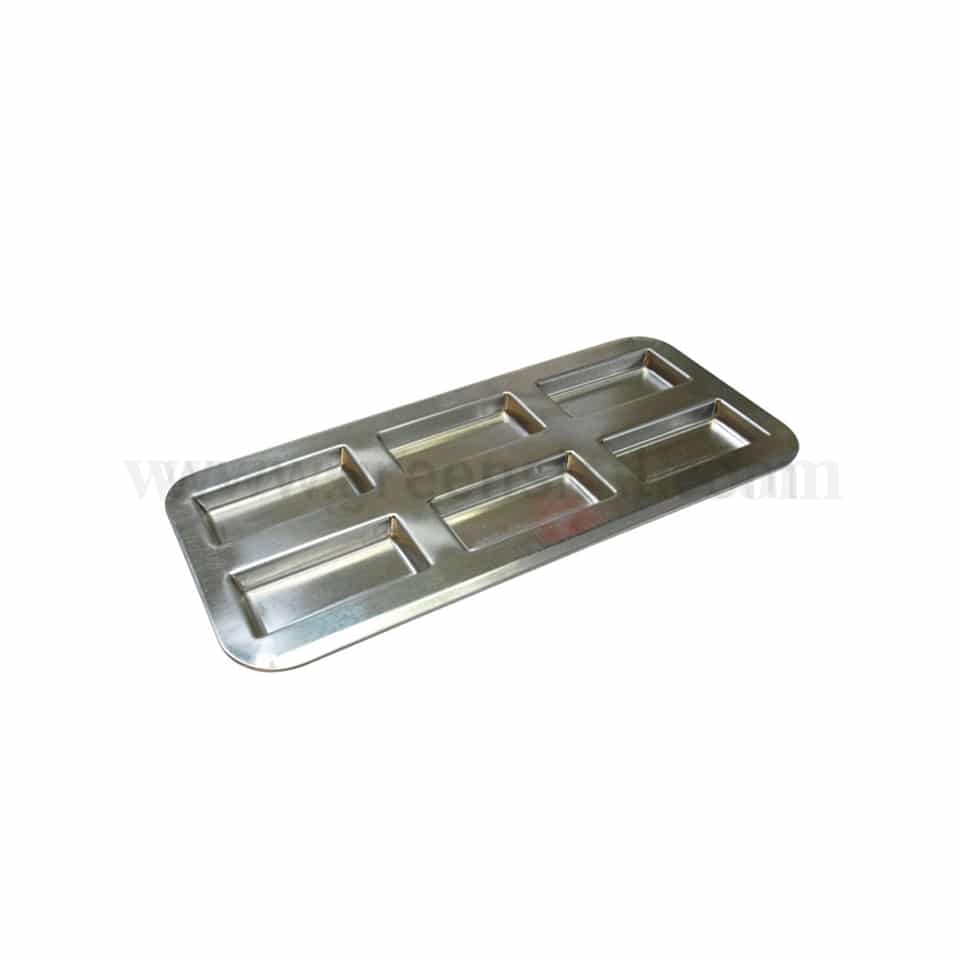 GOBEL Baking Sheet 6 financiers-380x180 mm