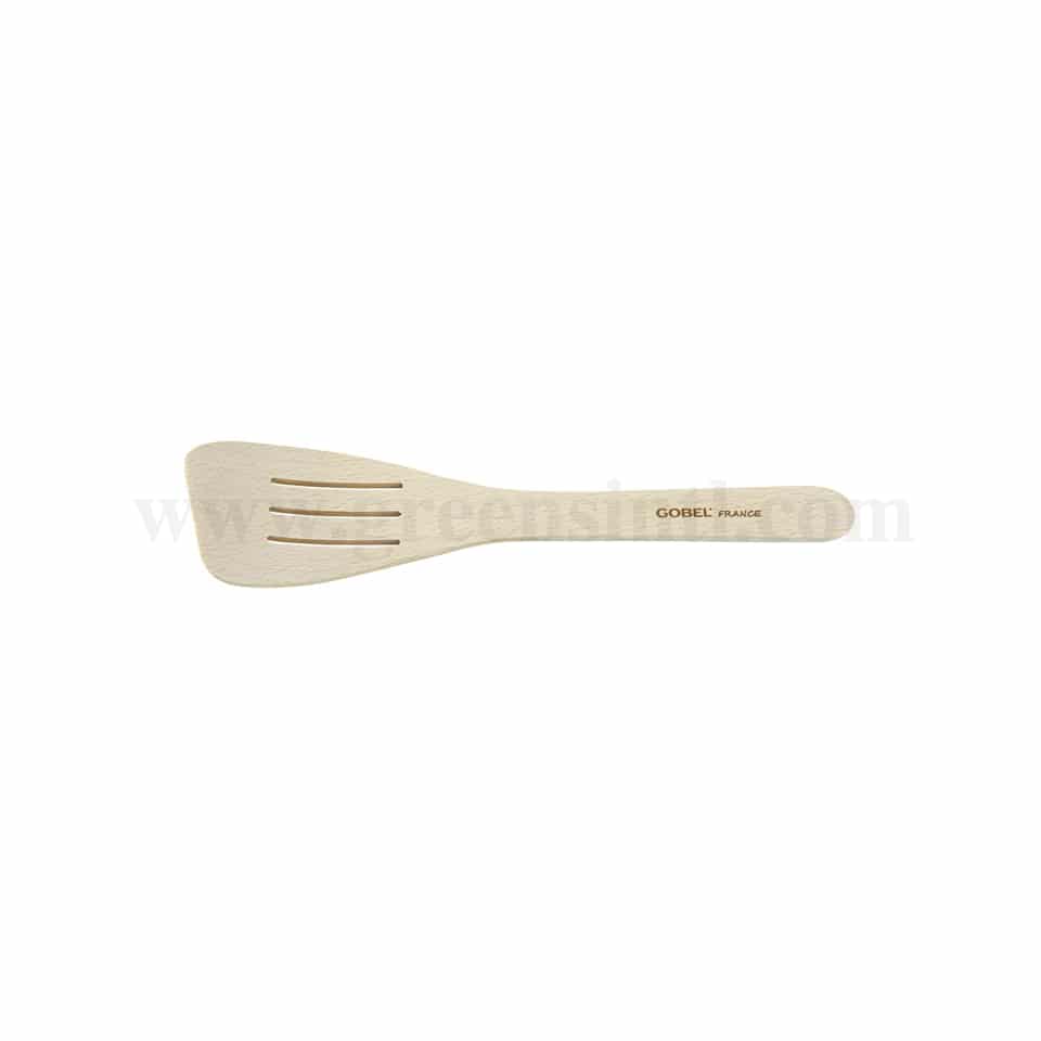 GOBEL Curved Slotted Spatula 300 mm