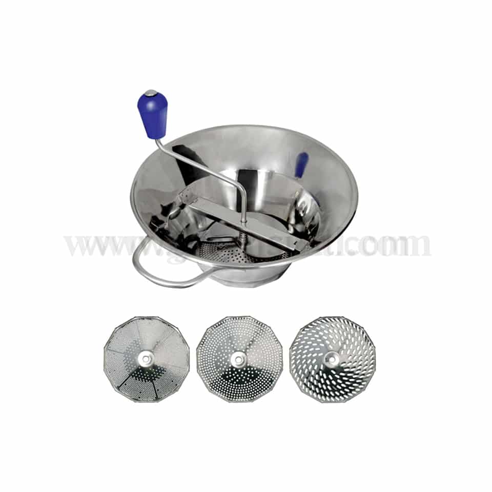 LOUIS TELLIER Food mill n.3 with 3 Sieves
