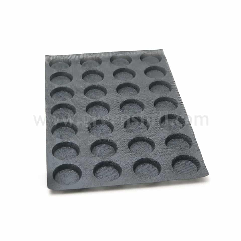 MAE Hamburgers Mould 28 Indents 67×15 mm- 11070