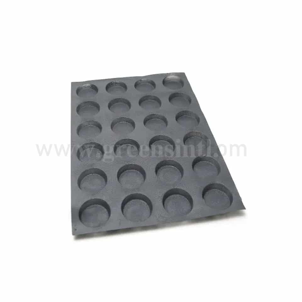 MAE Hamburgers mould 24 Indents 104×20 mm-010878
