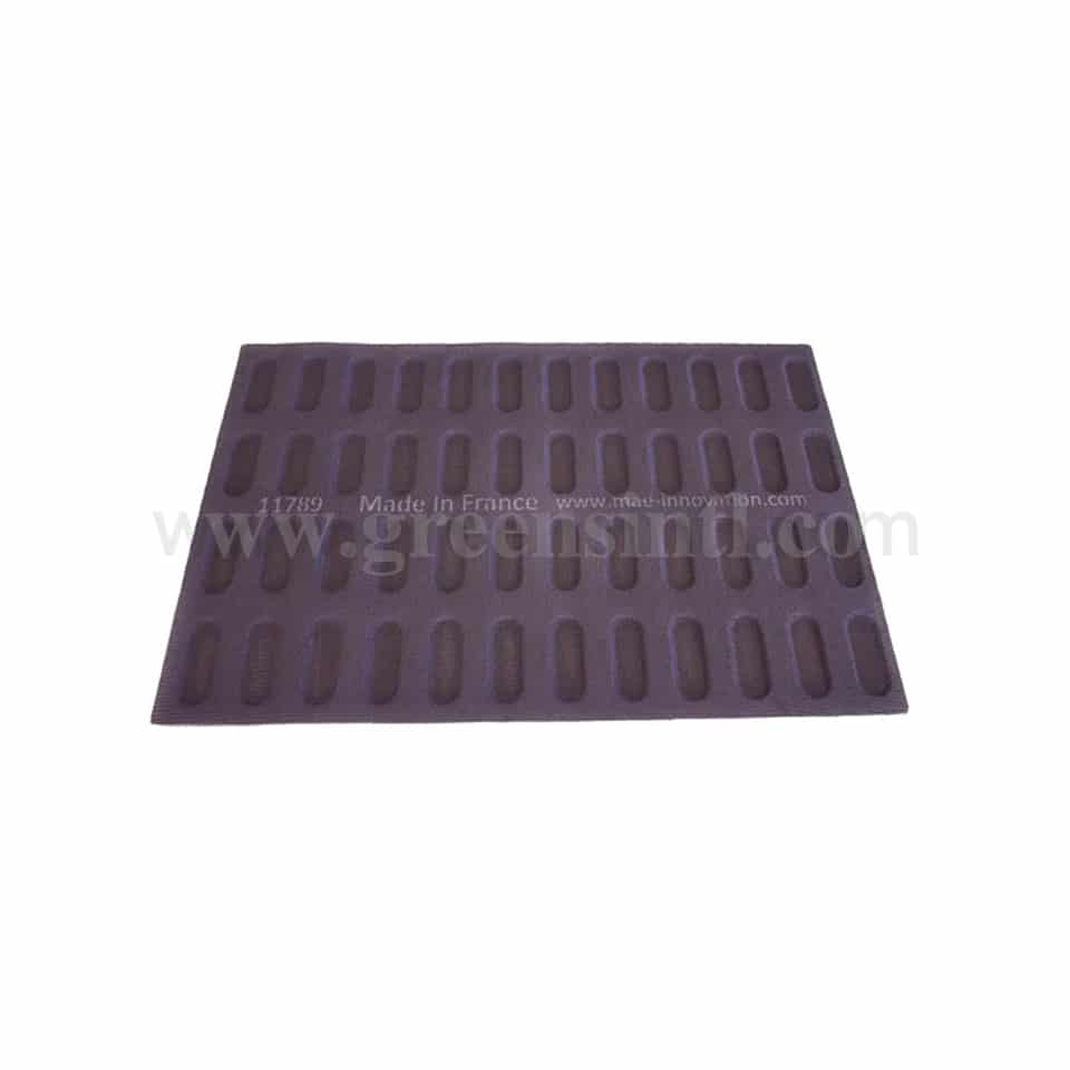 MAE Mini Eclairs Mould 48 Indents 70x25x5 mm-011789