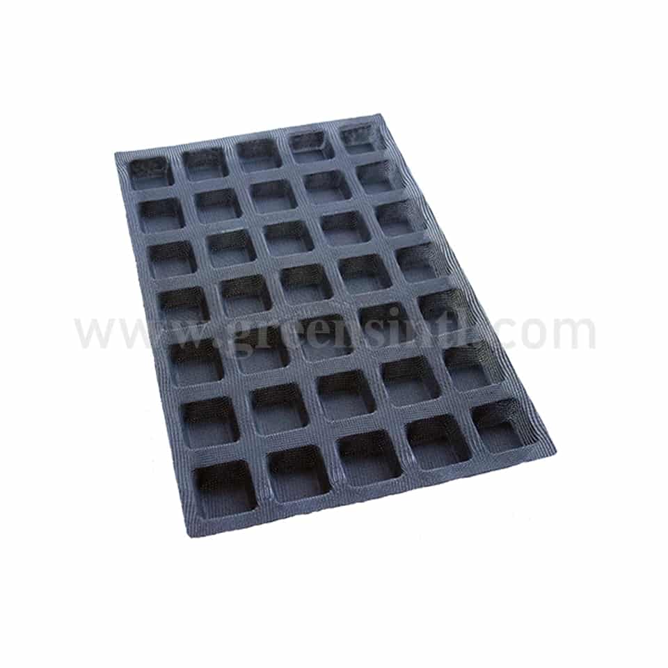 MAE Mini Square Mould 35 Indents 56x56x24 mm-012151