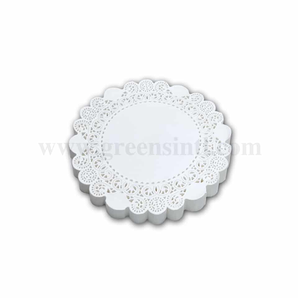 GRADE Round Doilies Paper Natural White 152mm(6 inch)-250 Pcs