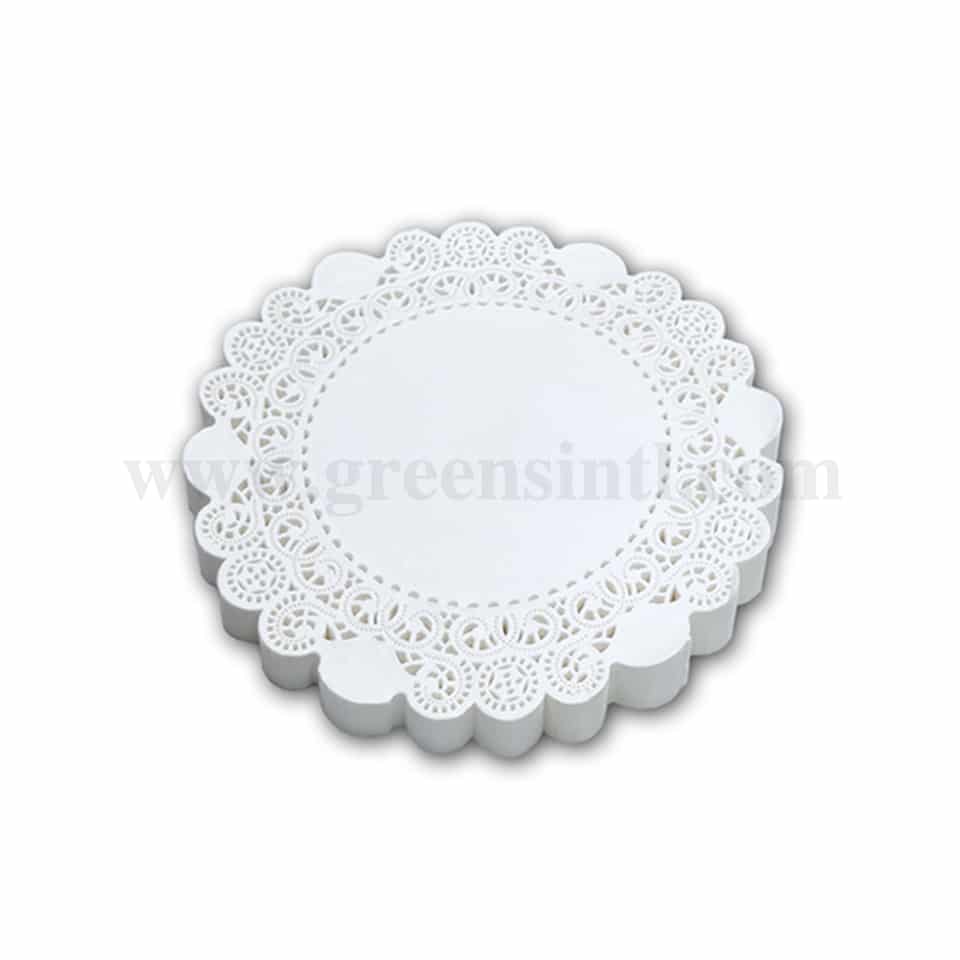 GRADE Round Doilies Paper Natural White 254mm(10 inch)-250 Pcs